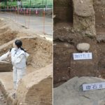 発掘現場の公開